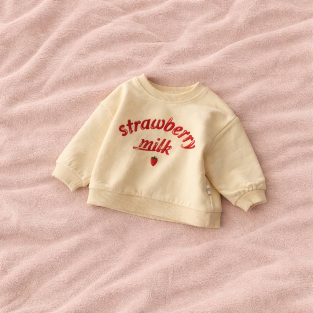Berry Sweatshirt Geel
