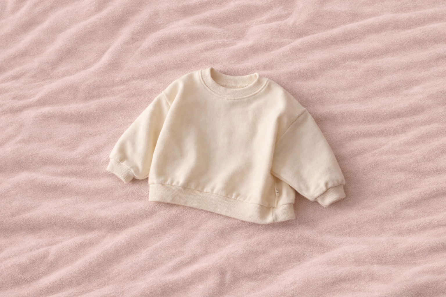 Hello Sweatshirt Creme