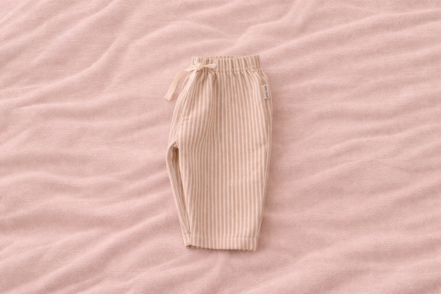 Coco Streepjesbroek Beige